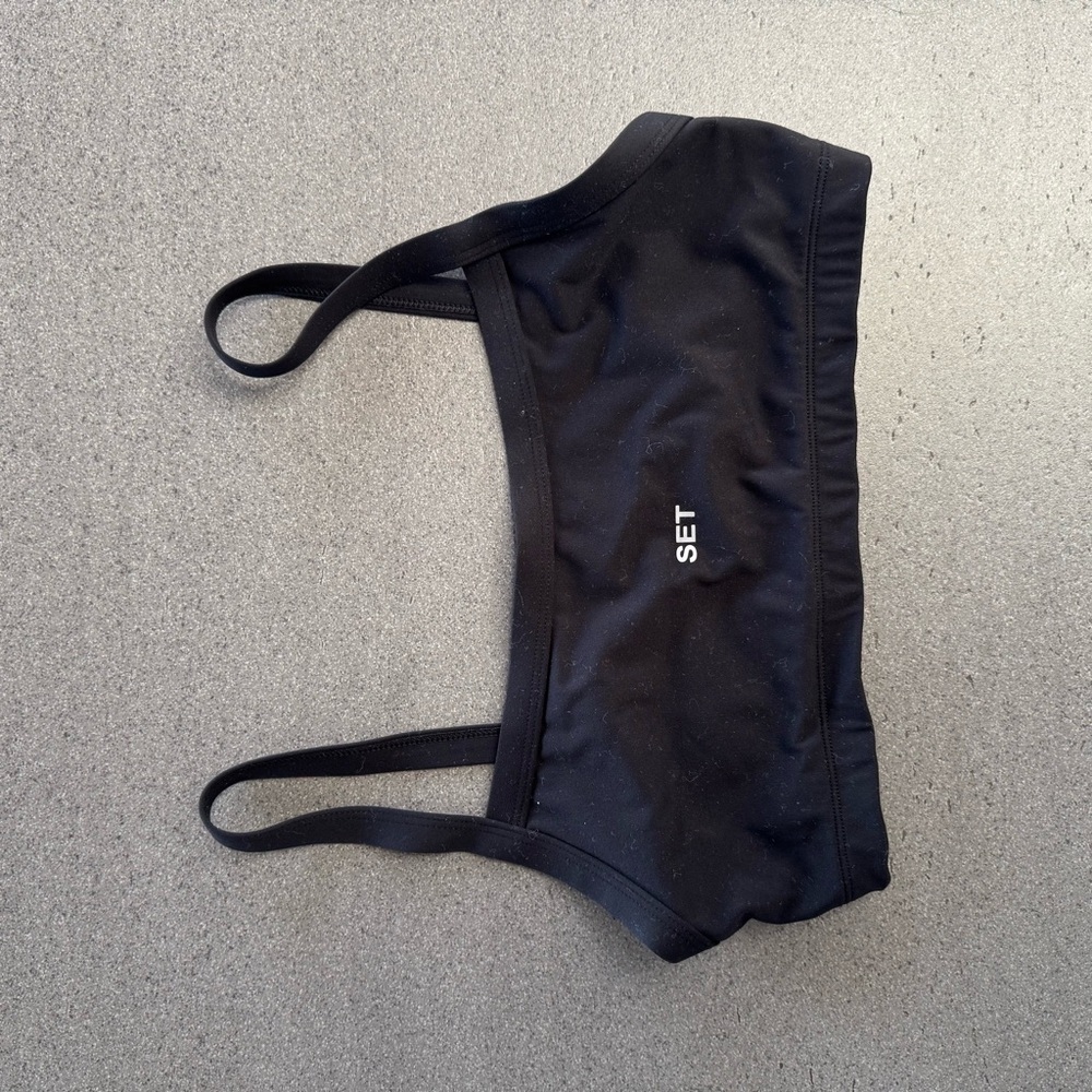SET Active Black Sports Bra